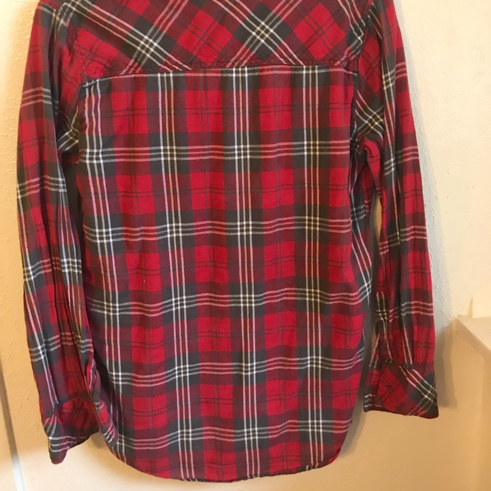 TopShop plaid button down - Picture 4 of 4